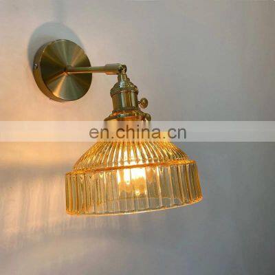 Minimalist Lighting Creative Blue Glass Tube Wall Lamp For Living Room Bedroom Wall Light