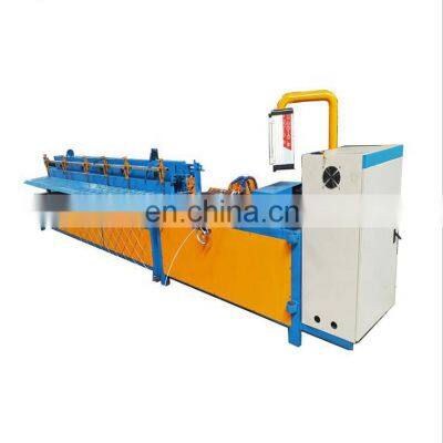 Automatic recycled plastic fence posts making machine