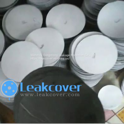 Self-adhesive flange protectors