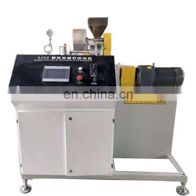 Lab Scale Precious Plastic extruder Machine Small Twin Single Screw Extruder