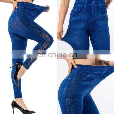 Women Leggings Slim Fit Jeans Pent Women Leggings Sexy Printing Summer Leggings Casual Pencil Pant Stitch Able photo-2