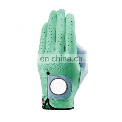 cheap price durable custom color custom logo printed logo woman skidproof microfiber golf glove