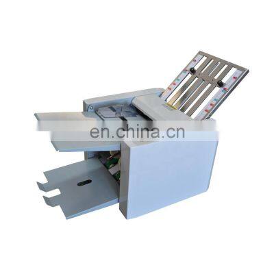 Professional Manufacture A4 Size Two Plates Folder Automatic Booklet Maker Paper Folding Machine