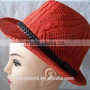 2014 Fashion new design ladies Fedora Hat