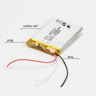 Lithium Ion Polymer Battery 3.7V 1200mAh Pouch Battery Pack From China Manufacturer photo-3