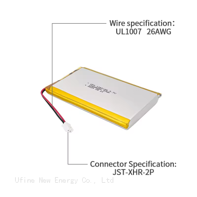 Factory Battery Price Supply 3.7V Lithium Polymer Battery UFX 1260100 10000mAh For Consumer Electronics Power Bank