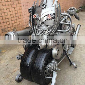 Iron Motorcycle Sculpture Megatron Motorcycle photo-2