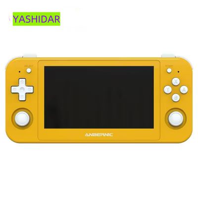 Anbernic Rg505 Portable Retro Handheld Game Console Player 4.95 Inch Oled Touch Screen Android 12 Os For Psp/ps2 Kids Gift