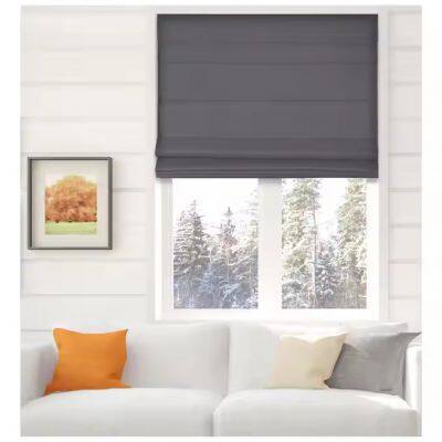 China Manufacturer Supplier Wholesale Hot Selling Lovely Romantic Blind Various Design Fashio Roman Curtain Fabric Curtains for The Living Room