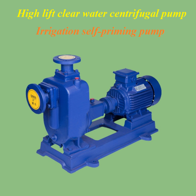 High lift clear water centrifugal pump irrigation self-priming pump