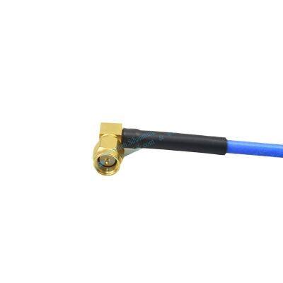 RF Coaxial Cable SMA Right Angle Male High Frequency Harness
