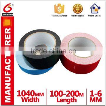 Double Sided PE/EVA Foam Tape Adheisve Tape For Corton Sealing