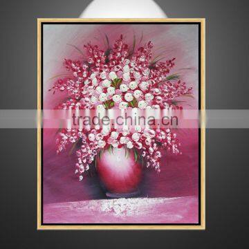 modern handmade art wall picture canvas knife flower painting JH-364