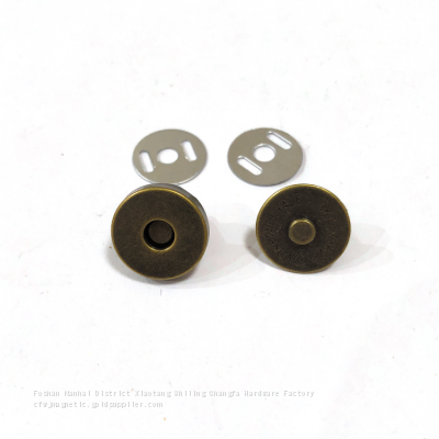 14MMordinary Green-colored Magnetic Button photo-3