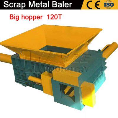Waste Paper and Cardboard Recycling Equipment Manufacturer Plastic Baler Hay Compressing for Industry