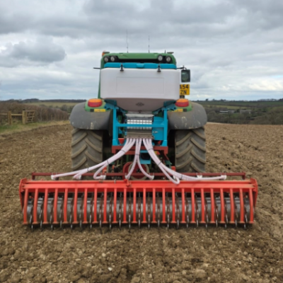 350L Seed Drill for Cover Crops and Grass Seeds