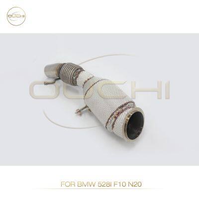 Exhaust Downpipe for BMW 528I F10 N20/540i G30 B58/530i G60/640i N55/650I N63 Stainless Steel Performance Upgrade Increase High-performance auto parts
