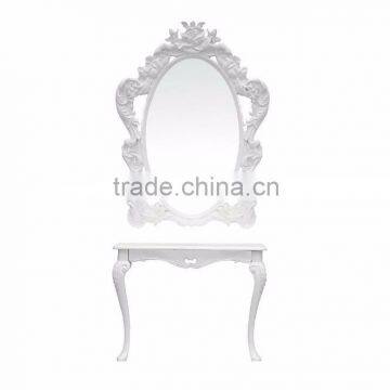 Beiqi Guangzhou 2016 Vintage Style Dressing Table Salon Unit Mirror Station for Sale photo-2