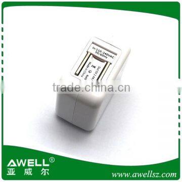 High performance dual port 5V Micro USB Wall Charger