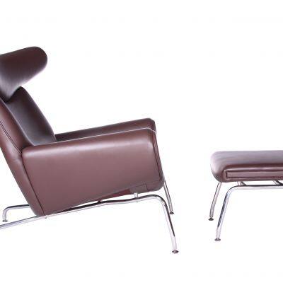 Hans J. Wegner OX Chair and Ottoman Replicas photo-2