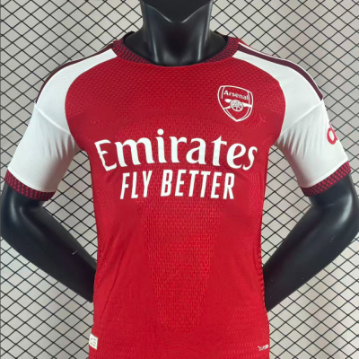 26-27 Arsenal Home Player Version UEFA Champions League Football Jersey