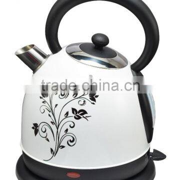 flower painting electric kettle