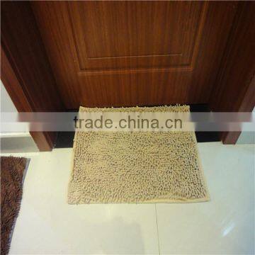 2014 Easy to clean promotional microfiber chenille door mat weholesale