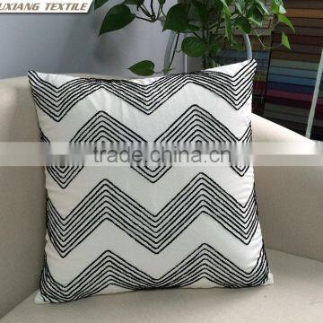 Embroidered Zig-Zag Type Sofa Chair Home Decor Pillow Cushion photo-5