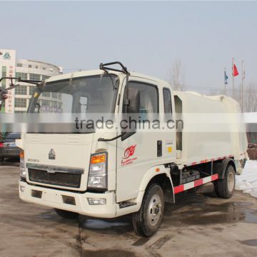 2015 new style hot sale JHL5080ZYS 5.5CBM 290hp Compressed garbage truck dimensions for sale made in china