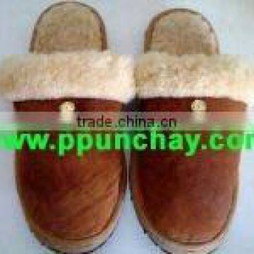 Fur Sheepskin Slippers Peru