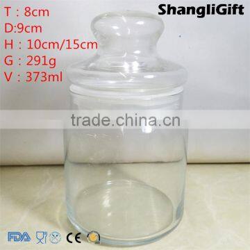 370ml Glass Sealing Jar For Storage/Gift Clear Canned Jars