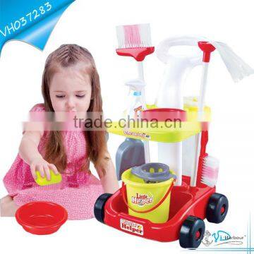 Cleaning Play Set Plastic Toy,Children Family Toy Cleaning Set,Pretend Toys For Kids