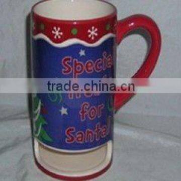 ceramic christmas mug