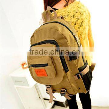 Wholesale Promotional Canvas Handbag School Backpack