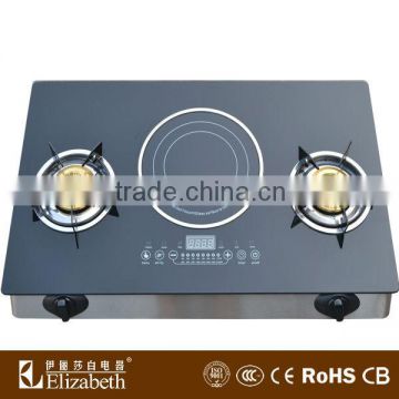 3 burner glass top gas hob/portable ceramic hob/corner gas hob