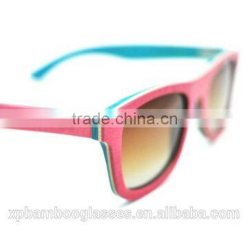 High Quality Custom Handmade Wood Sunglass With Polarized Lens(SS1005)