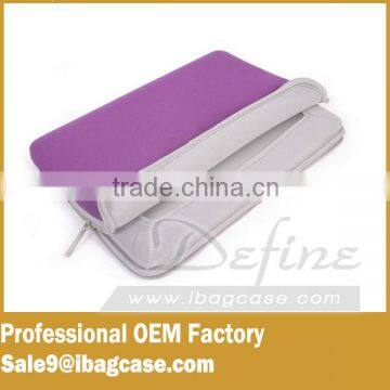 Water Resistant Neoprene Laptop Sleeve Case Bag/Notebook Computer Case/Briefcase Carrying Bag photo-5