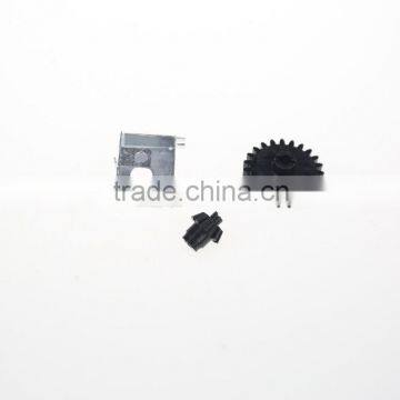 Complete set gear for opposed blade damper for air condition