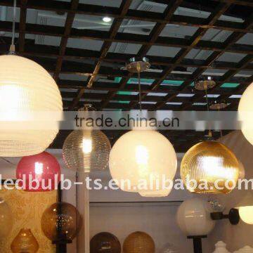 LED PMMA plastic pendant light lampshade hanging