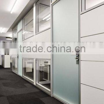 Modern Nice Design Demountable Office Partition Glass Wall with Doors(SZ-WS640)