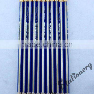 Drawing triangle hb Pencil With Rubber Top