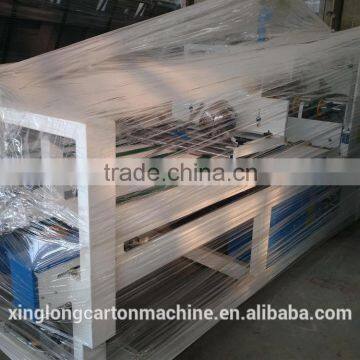 semi-automatic folder gluer machine/carton box packing machine