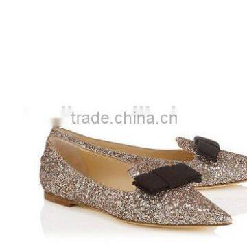 Pointed flat shoes small quantity shoes oem shoes factory Women flat shoes 2016