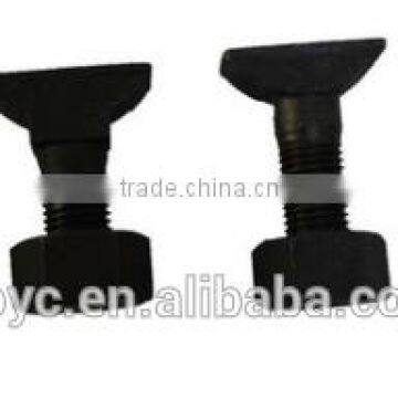 Rail bolt/T-bolt/Clip bolt/Clamp bolt for railway
