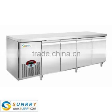 Hot Sell Refrigerated Pizza Bench 600L Four Doors ( SY-RT600L SUNRRY)