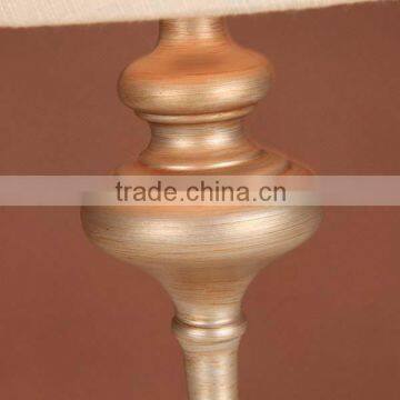 Small Iron Reading Lamp With Linen Shade photo-5