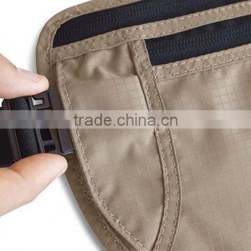 Factory Waterproof Nylon Travel Money Belt RFID Blocking Wallet & Phone Pocket photo-6