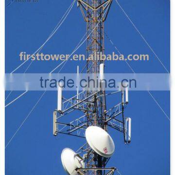 Antenna Steel Communication Tower, Triangular Radio Telecom Tower photo-6