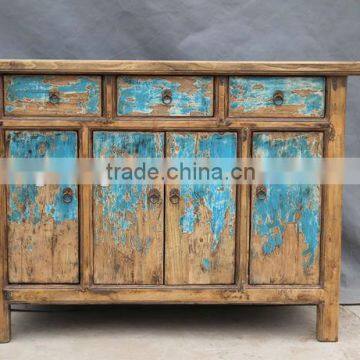 Chinese Antique Recycled Shanxi Old Pine Sideboard