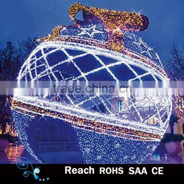 2016 newest led outdoor Christmas ball large lighted Christmas ball